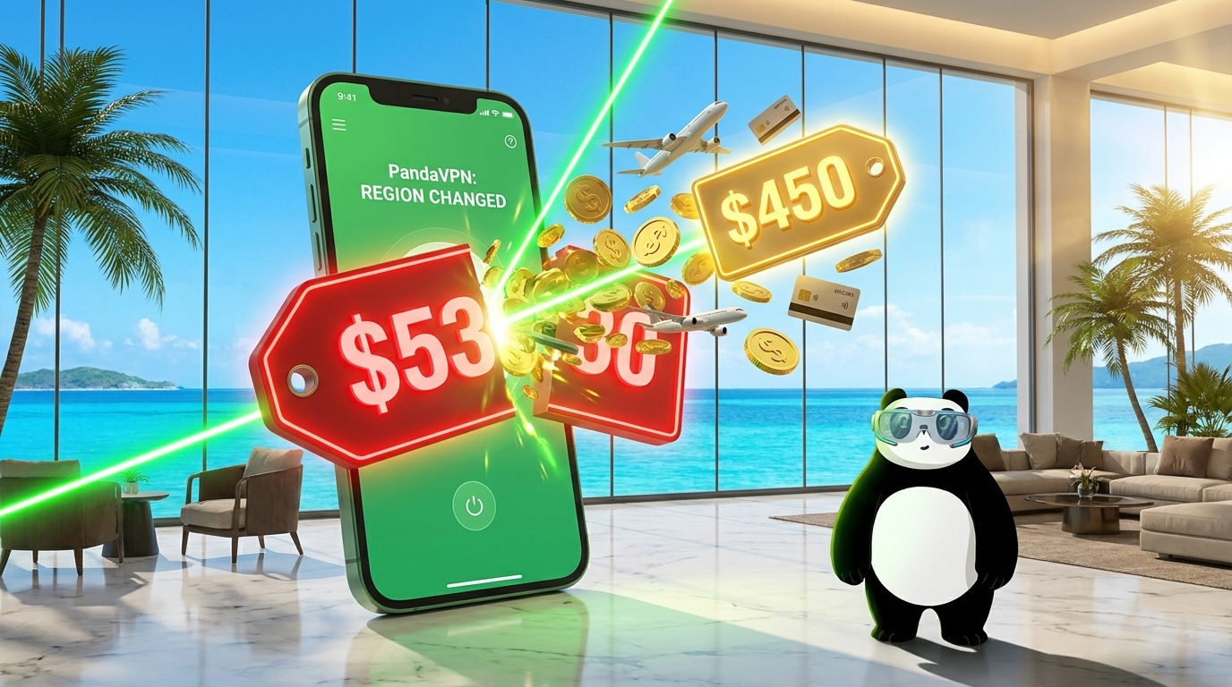 Algorithmic Price Discrimination: How to Use PandaVPN to Score Cheaper Flights and Hotels