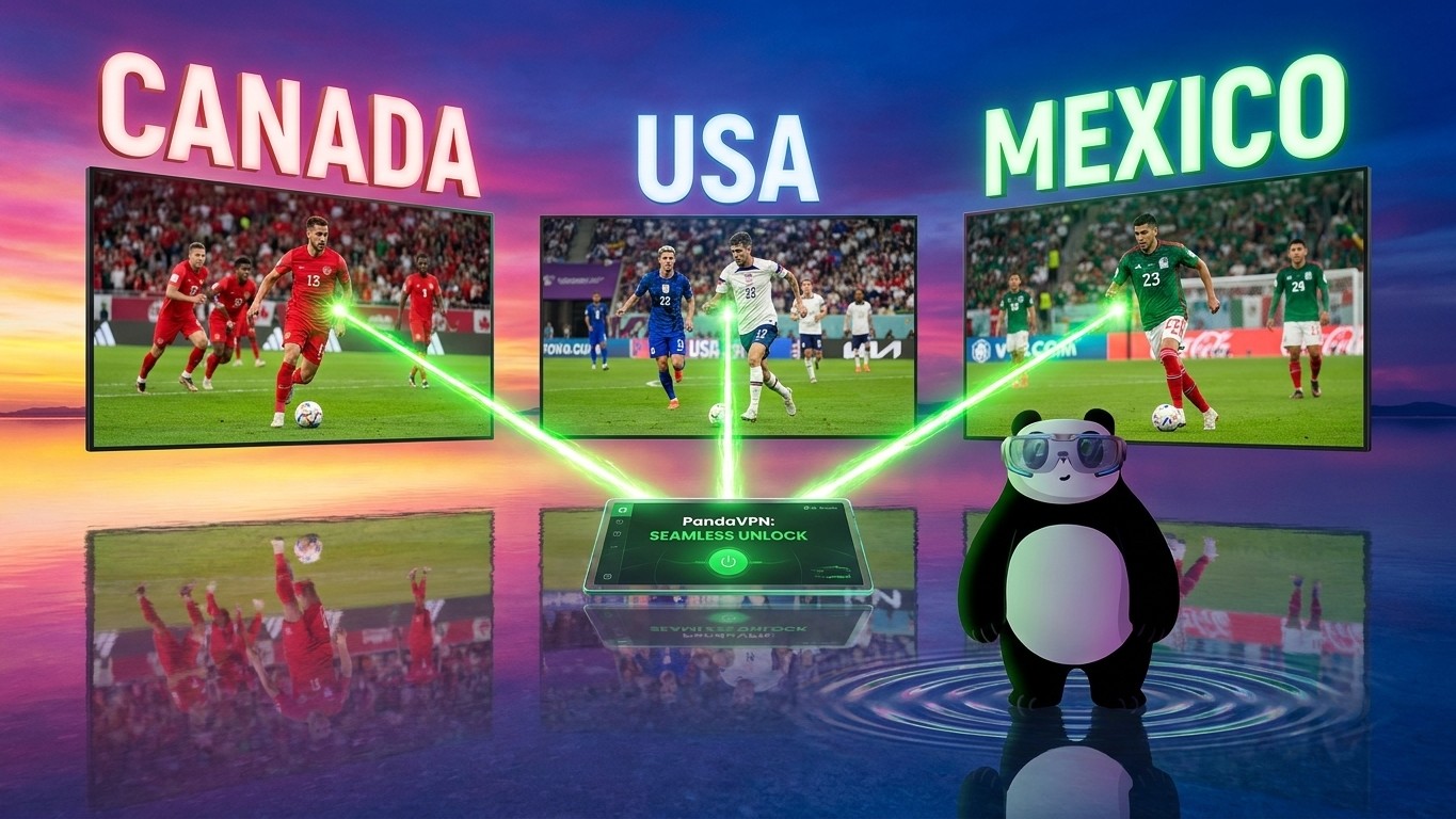 2026 World Cup Geo-Blocks? Stream Seamlessly Across US, Canada & Mexico with PandaVPN